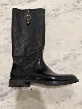 gios eppo | Shoes | C12 Gios Eppo Faux Snake Rain Boots See Photos For ...